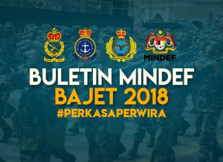 buletin mindef bajet 2018 perkasa perwira