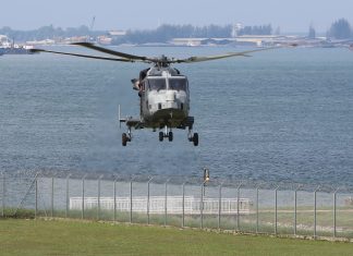 Leonardo demonstrates its AW159 helicopter to Malaysia’s Armed Forces