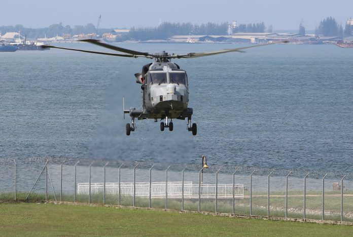 Leonardo demonstrates its AW159 helicopter to Malaysia’s Armed Forces