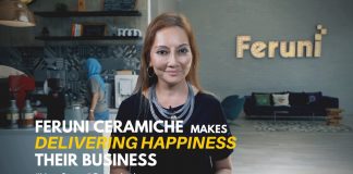 Feruni Ceramiche makes delivering happiness their business